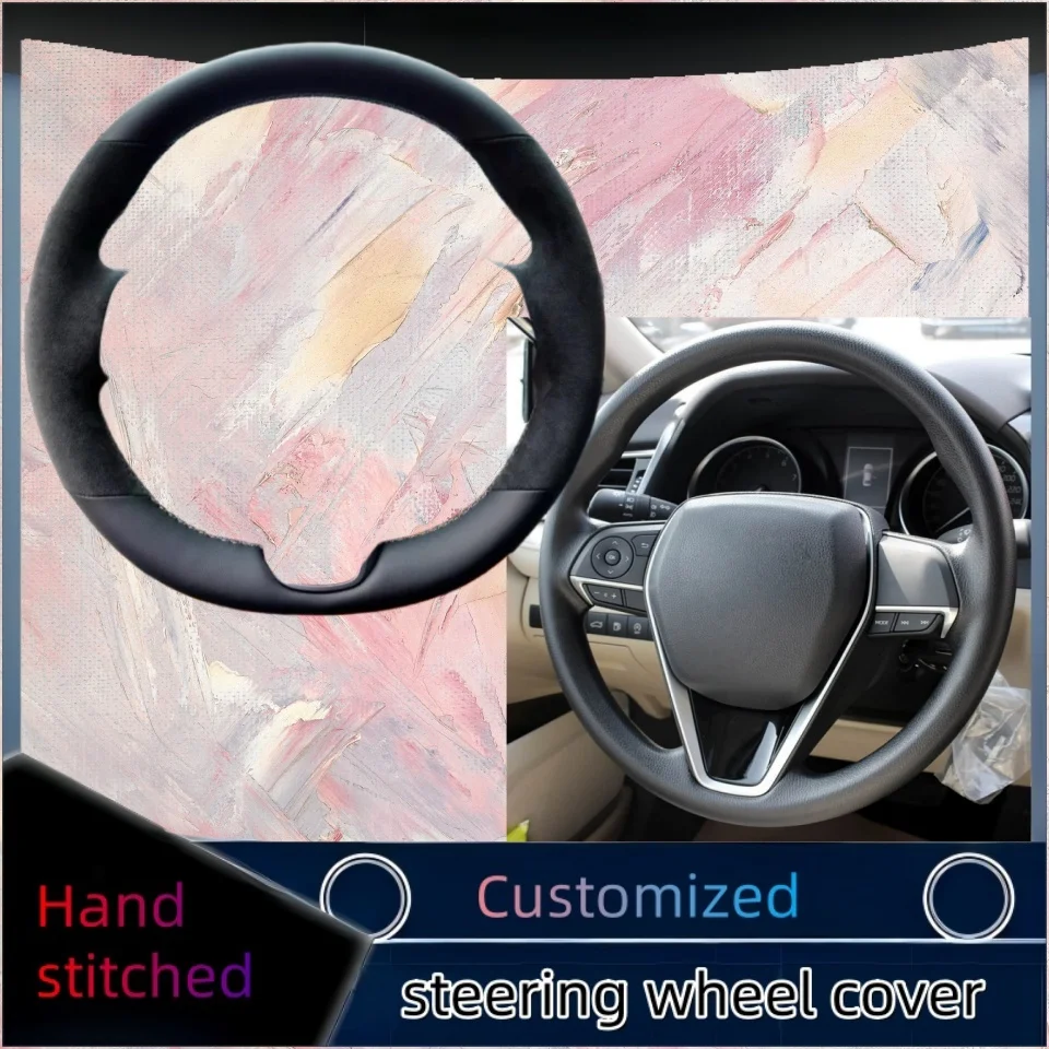 Hand-stitched Car Steering Wheel Cover For Toyota Avalon Camry Crown 2018-2019 Corolla 2018-2020 Suede Leather
Hand-stitched Car Steering Wheel Cover For Toyota Avalon Camry Crown 2018-2019 Corolla 2018-2020 Suede Leather