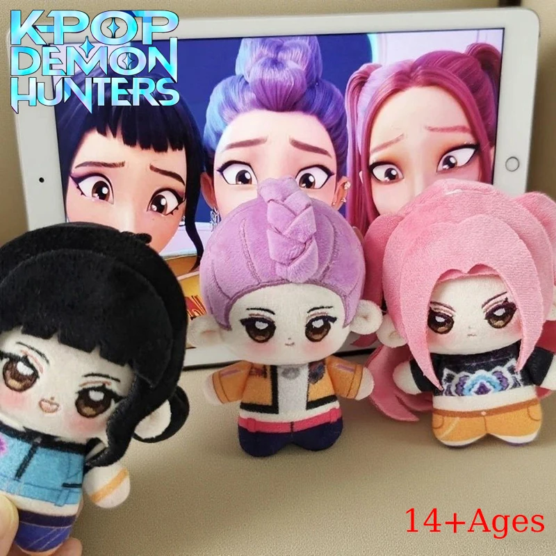 Anime KPop Demon Hunters Rumi Zoey Mira Cosplay Keychain Plush Stuffed Cotton Doll Cute Figure Bag Pendant Keyring Accessories
Anime KPop Demon Hunters Rumi Zoey Mira Cosplay Keychain Plush Stuffed Cotton Doll Cute Figure Bag Pendant Keyring Accessories