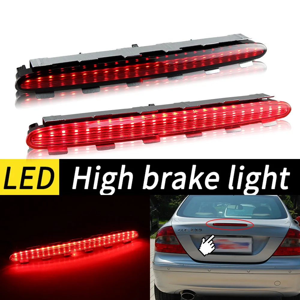 1pc LED Rear 3RD Third Brake Light Stop Lamp Tail Light Smoke/Red Shell For Mercedes Benz CLK W209 C209 2002-2009 2098201056
1pc LED Rear 3RD Third Brake Light Stop Lamp Tail Light Smoke/Red Shell For Mercedes Benz CLK W209 C209 2002-2009 2098201056