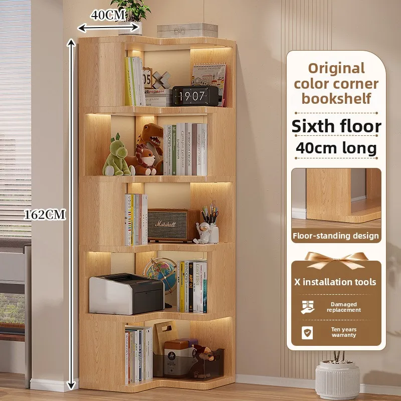 Corner Floor Shelf Shelf Picture Book Shelf Multi-layer Simple Bookcase Living Room Display Shelf
Corner Floor Shelf Shelf Picture Book Shelf Multi-layer Simple Bookcase Living Room Display Shelf
