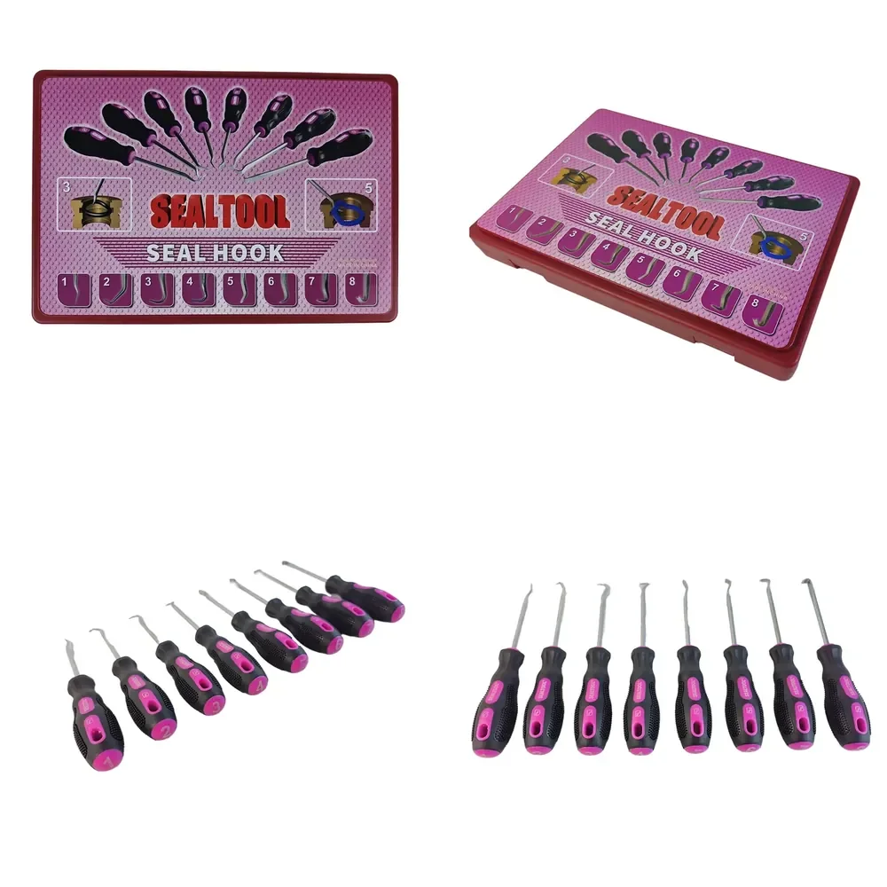 SEALTECH SEALTOOL Seal Hook Tool Gasket Puller Tools for Removing Rubber Seal Hydraulic O-rings Tool SEAL HOOK II
SEALTECH SEALTOOL Seal Hook Tool Gasket Puller Tools for Removing Rubber Seal Hydraulic O-rings Tool SEAL HOOK II