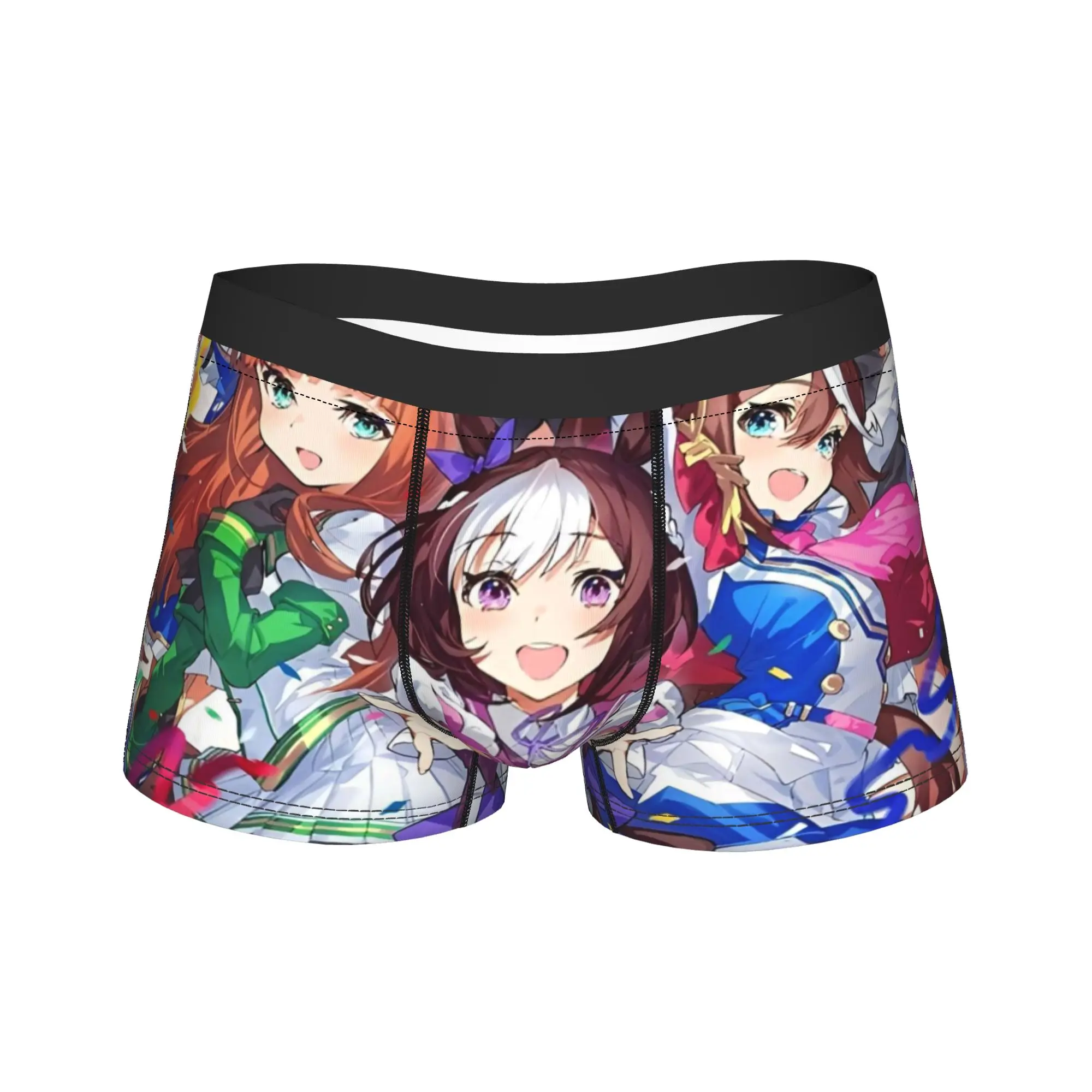 Мужское нижнее белье Uma musume Pretty Derby Anime, забавные трусы-боксеры, шорты, трусики, мужские дышащие трусы больших размеров
Мужское нижнее белье Uma musume Pretty Derby Anime, забавные трусы-боксеры, шорты, трусики, мужские дышащие трусы больших размеров