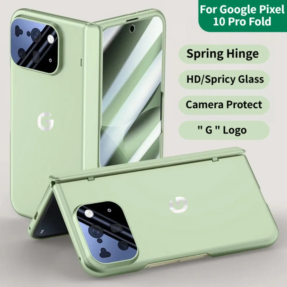Luxury Skin Feel Spring Hinge PC Anti-drop Case for Google Pixel 10 Pro Fold Privacy/HD Tempered Glass Flim Screen Protect Funda
Luxury Skin Feel Spring Hinge PC Anti-drop Case for Google Pixel 10 Pro Fold Privacy/HD Tempered Glass Flim Screen Protect Funda
