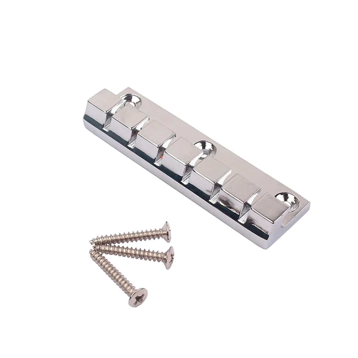 6 String For Bass Replacement Metal Lightweight Rust Resistant Durable Guitar Saddle Bridge Guitar Bridge Parts Instrument
6 String For Bass Replacement Metal Lightweight Rust Resistant Durable Guitar Saddle Bridge Guitar Bridge Parts Instrument