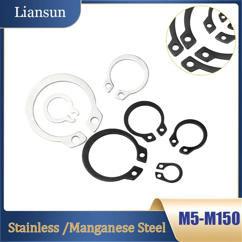 C Type External Circlip Shaft Bearing Retaining Clip Snap Ring M5 M6 M7 M8 M9 M10 M11-M150 Stainless Steel Circlip for Shaft
C Type External Circlip Shaft Bearing Retaining Clip Snap Ring M5 M6 M7 M8 M9 M10 M11-M150 Stainless Steel Circlip for Shaft