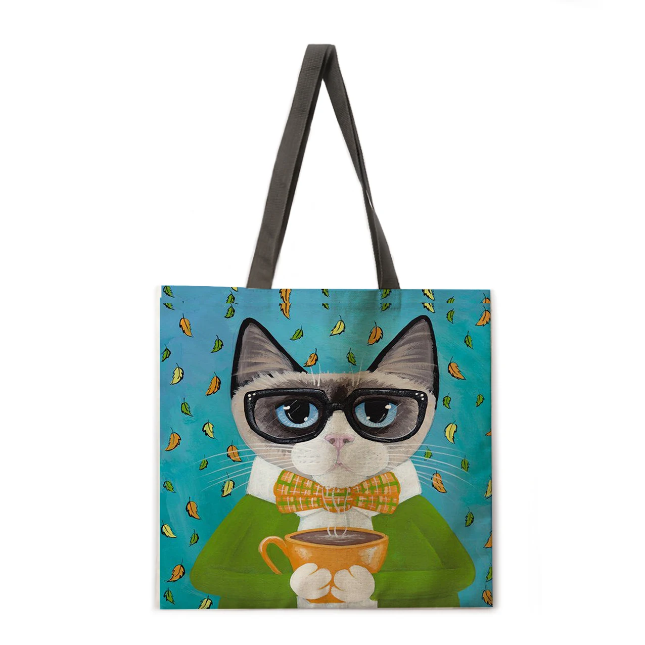 Art Cat Linen Bag Handbag Lightweight Shoulder Bag Large Capacity Eco-friendly Shopping Bag Handbag Tote Bag
Art Cat Linen Bag Handbag Lightweight Shoulder Bag Large Capacity Eco-friendly Shopping Bag Handbag Tote Bag