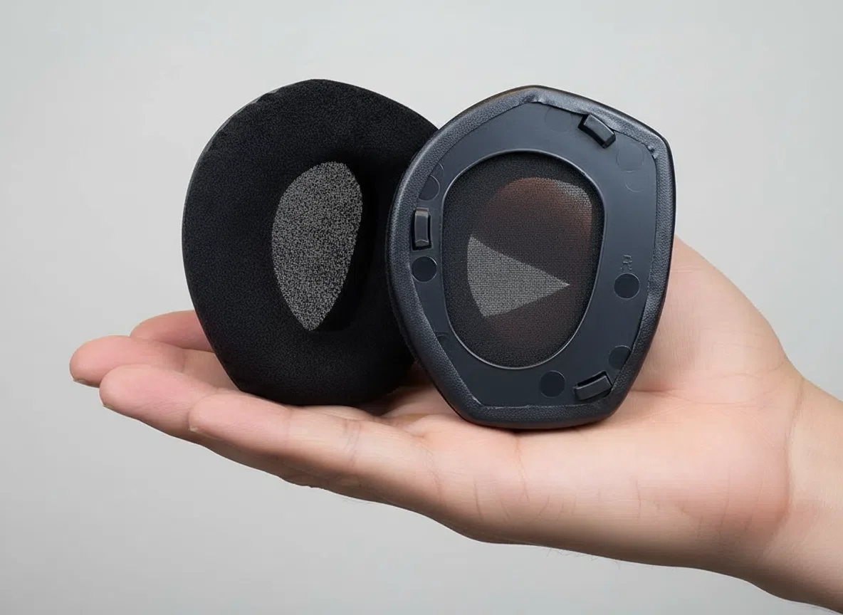 Replacement ear pads for Sennheiser HDR RS165, RS175, RS185, RS195 RF wireless headphones, featuring ear pads with memory foam
Replacement ear pads for Sennheiser HDR RS165, RS175, RS185, RS195 RF wireless headphones, featuring ear pads with memory foam