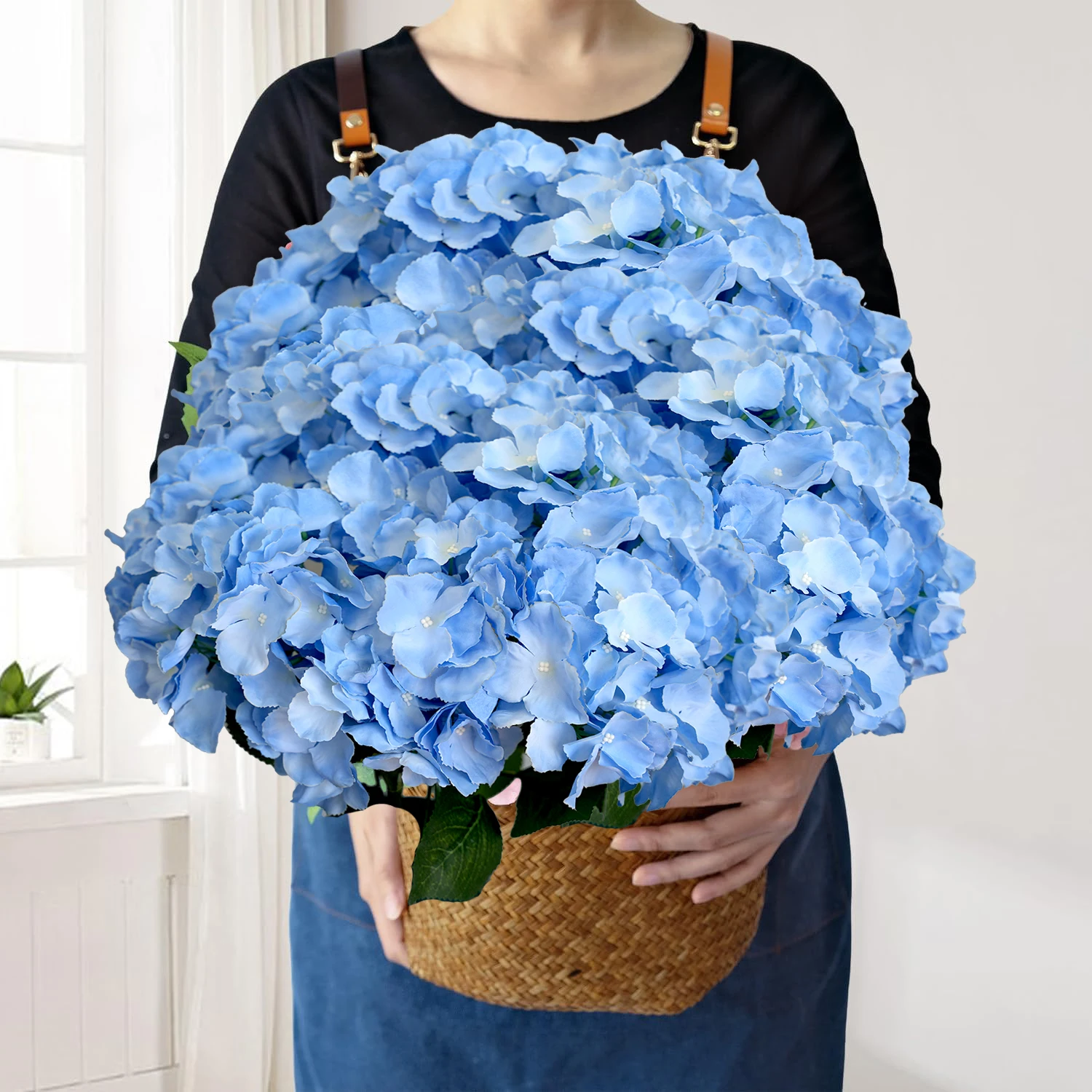 5 Forks Artificial Hydrangea Fake Flowers Hydrangea Arrangement Wedding Bouquets Decoration Floral Home Garden Party DIY Decor
5 Forks Artificial Hydrangea Fake Flowers Hydrangea Arrangement Wedding Bouquets Decoration Floral Home Garden Party DIY Decor