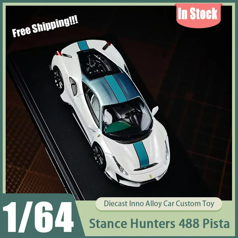 In Stock Stance Hunters 1:64 488 Pista Diecast Supercar Model Openable Front Hood Multiple Factory Spec Livery Collectible Toys
In Stock Stance Hunters 1:64 488 Pista Diecast Supercar Model Openable Front Hood Multiple Factory Spec Livery Collectible Toys