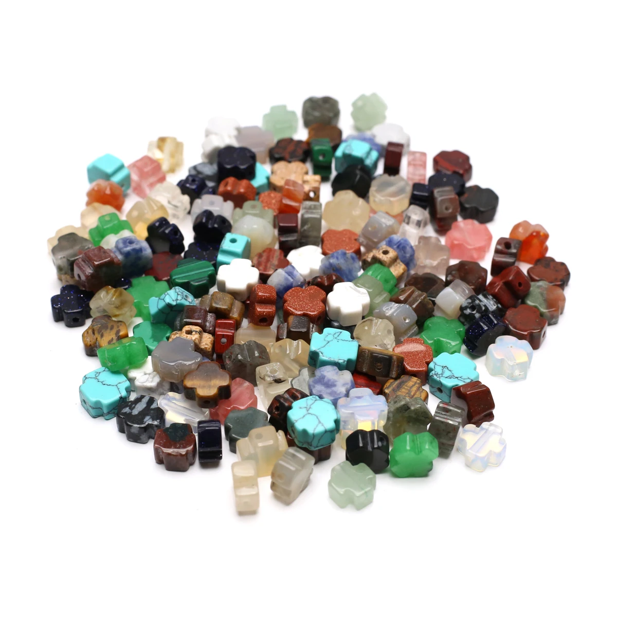 50PCS Wholesale Exquisite Natural Stone Sodalite Opal Rainbow Stone Beaded Jewelry Making DIY Necklace Bracelet Accessories Gift
50PCS Wholesale Exquisite Natural Stone Sodalite Opal Rainbow Stone Beaded Jewelry Making DIY Necklace Bracelet Accessories Gift