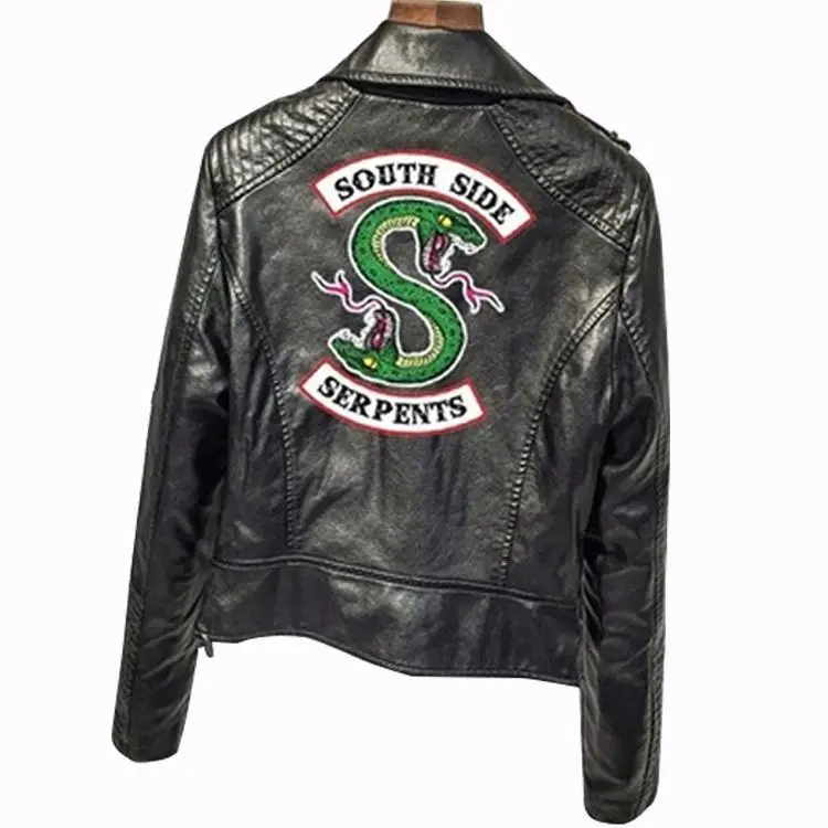 Riverdale TV Series Riverdale Town Viper Gang PU Leather Jacket Women's Punk Style Role-playing Leather Coat
Riverdale TV Series Riverdale Town Viper Gang PU Leather Jacket Women's Punk Style Role-playing Leather Coat