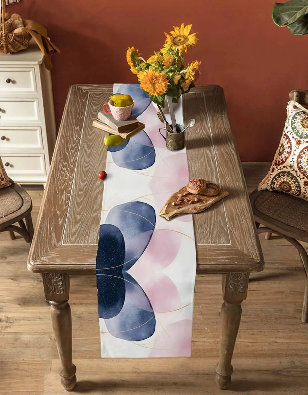 Nordic Minimalist Color Block Table Runner Dining Table Decoration for Home Party Indoor
Nordic Minimalist Color Block Table Runner Dining Table Decoration for Home Party Indoor