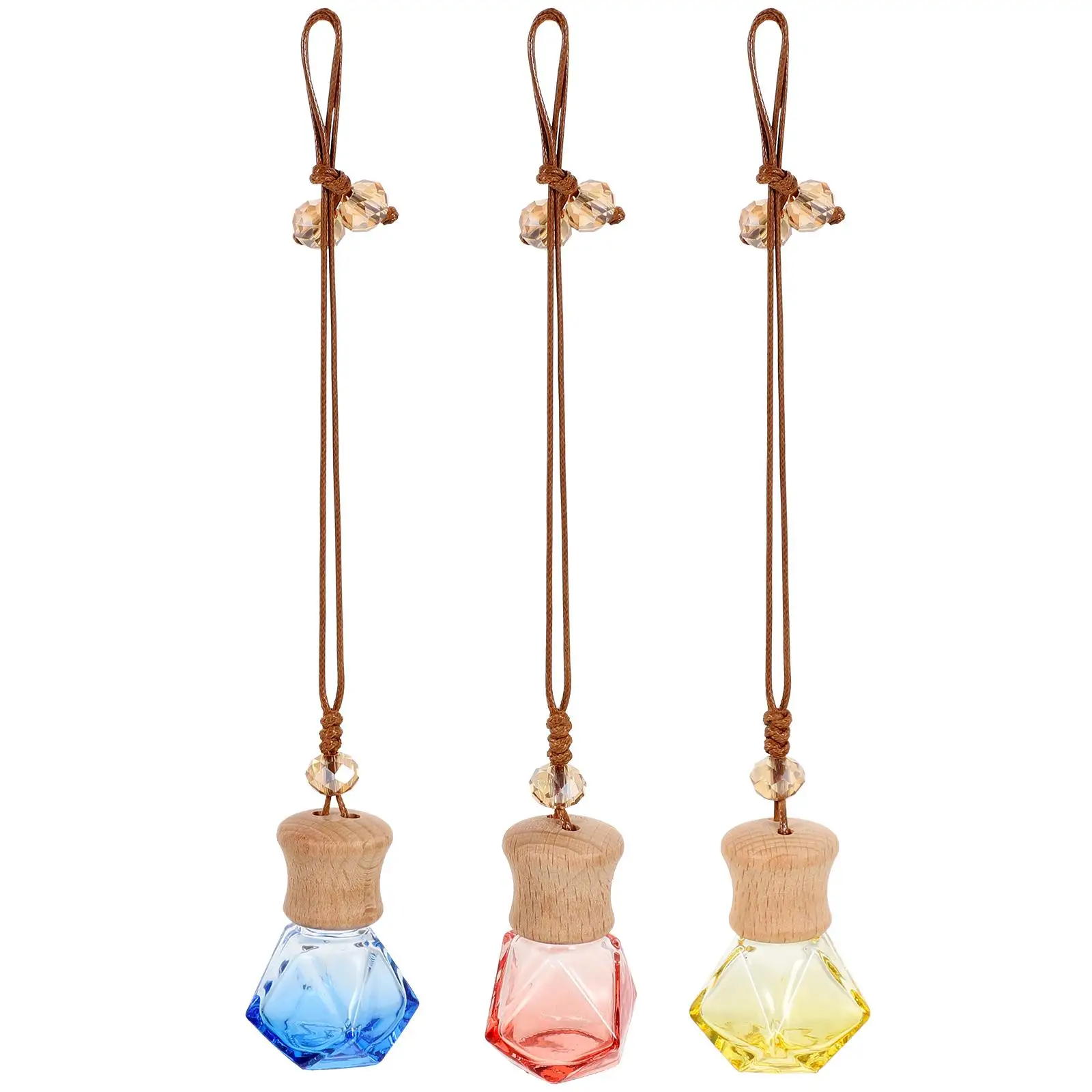 3 Pcs Car Air Freshener Hanging Small Refillable Glass Bottles for Essential Oil Perfume Travel Empty Aromatherapy Accessories
3 Pcs Car Air Freshener Hanging Small Refillable Glass Bottles for Essential Oil Perfume Travel Empty Aromatherapy Accessories