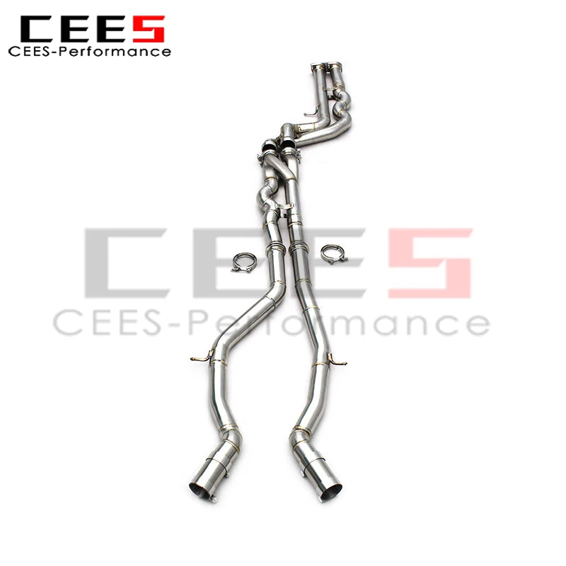 CEES Tuning Exhaust Equal Length Midpipe for BMW M3/M4 F80/F82/F83 3.0T 2015-2017 Stainless Steel Exhaust Pipes with Z Pipes
CEES Tuning Exhaust Equal Length Midpipe for BMW M3/M4 F80/F82/F83 3.0T 2015-2017 Stainless Steel Exhaust Pipes with Z Pipes