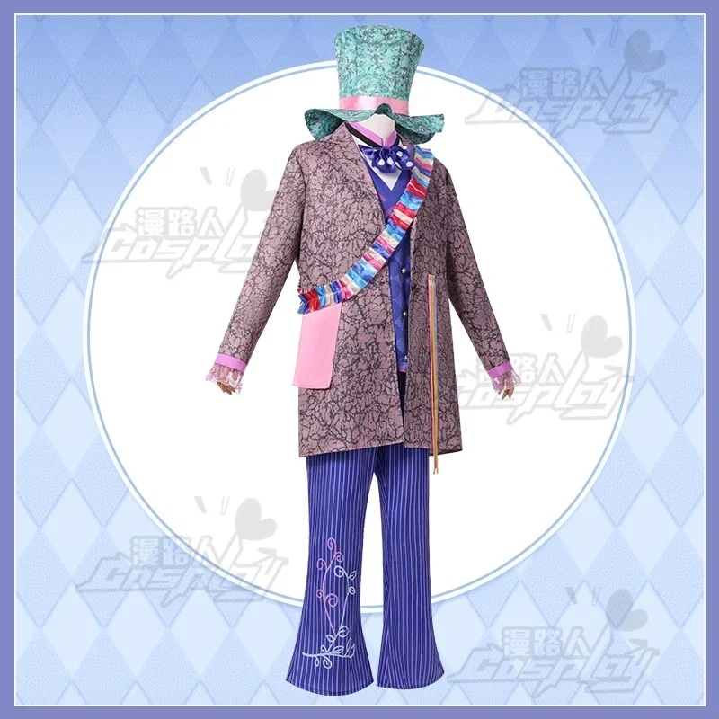 Mr The Mad Hatter Costumes Alice Same Movie Set Cosplay Role Play Halloween Christmas Party Masquerade Anime Shows
Mr The Mad Hatter Costumes Alice Same Movie Set Cosplay Role Play Halloween Christmas Party Masquerade Anime Shows