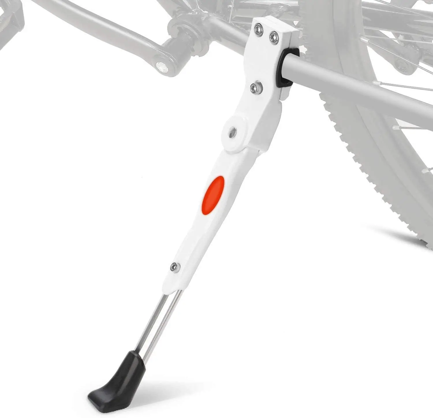 Adjustable Bike Kickstand Aluminum Alloy Non-Slip Rear Side Bicycle Kick Stand for 22 24 26 27 Road Bike/BMX/MTB
Adjustable Bike Kickstand Aluminum Alloy Non-Slip Rear Side Bicycle Kick Stand for 22 24 26 27 Road Bike/BMX/MTB