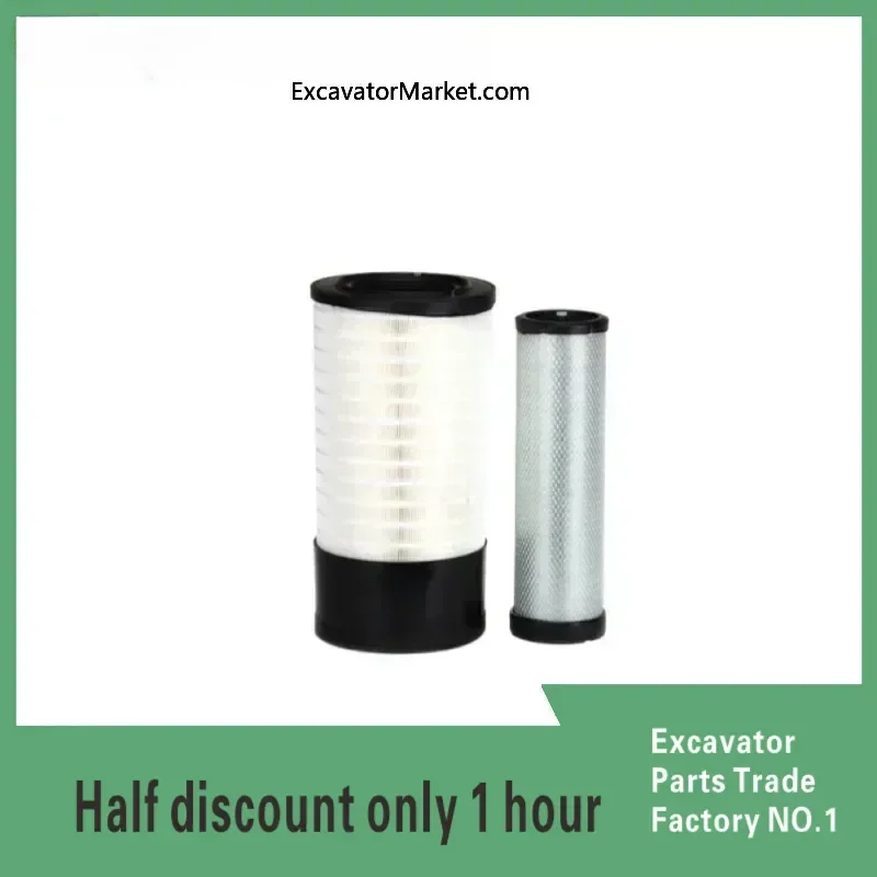 Excavator Accessories Filter Adaptation: XCMG XE200DA 245DK 265G Excavator Diesel Filter, Oil Suction and Return Pilot Filter
Excavator Accessories Filter Adaptation: XCMG XE200DA 245DK 265G Excavator Diesel Filter, Oil Suction and Return Pilot Filter