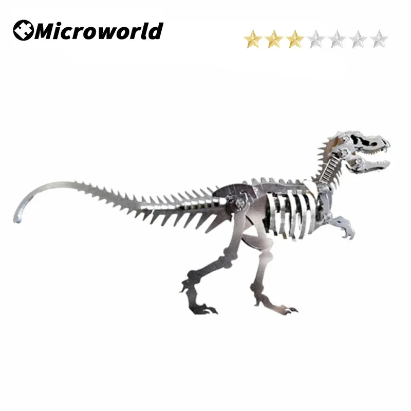 Microworld 3D металлическая модель тираннозавра, наборы головоломок, сделай сам, съемная нержавеющая сталь Warcraft, поделки, головоломка для украшения дома
Microworld 3D металлическая модель тираннозавра, наборы головоломок, сделай сам, съемная нержавеющая сталь Warcraft, поделки, головоломка для украшения дома