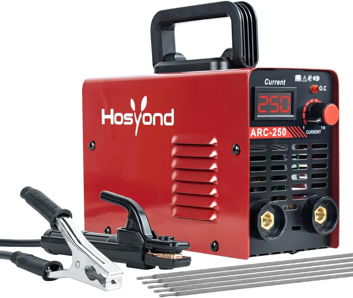110V 250A Portable ARC Welder with Digital Display, DC Inverter, Hot Start, Arc Force & Anti-Stick for Efficient Welding
110V 250A Portable ARC Welder with Digital Display, DC Inverter, Hot Start, Arc Force & Anti-Stick for Efficient Welding