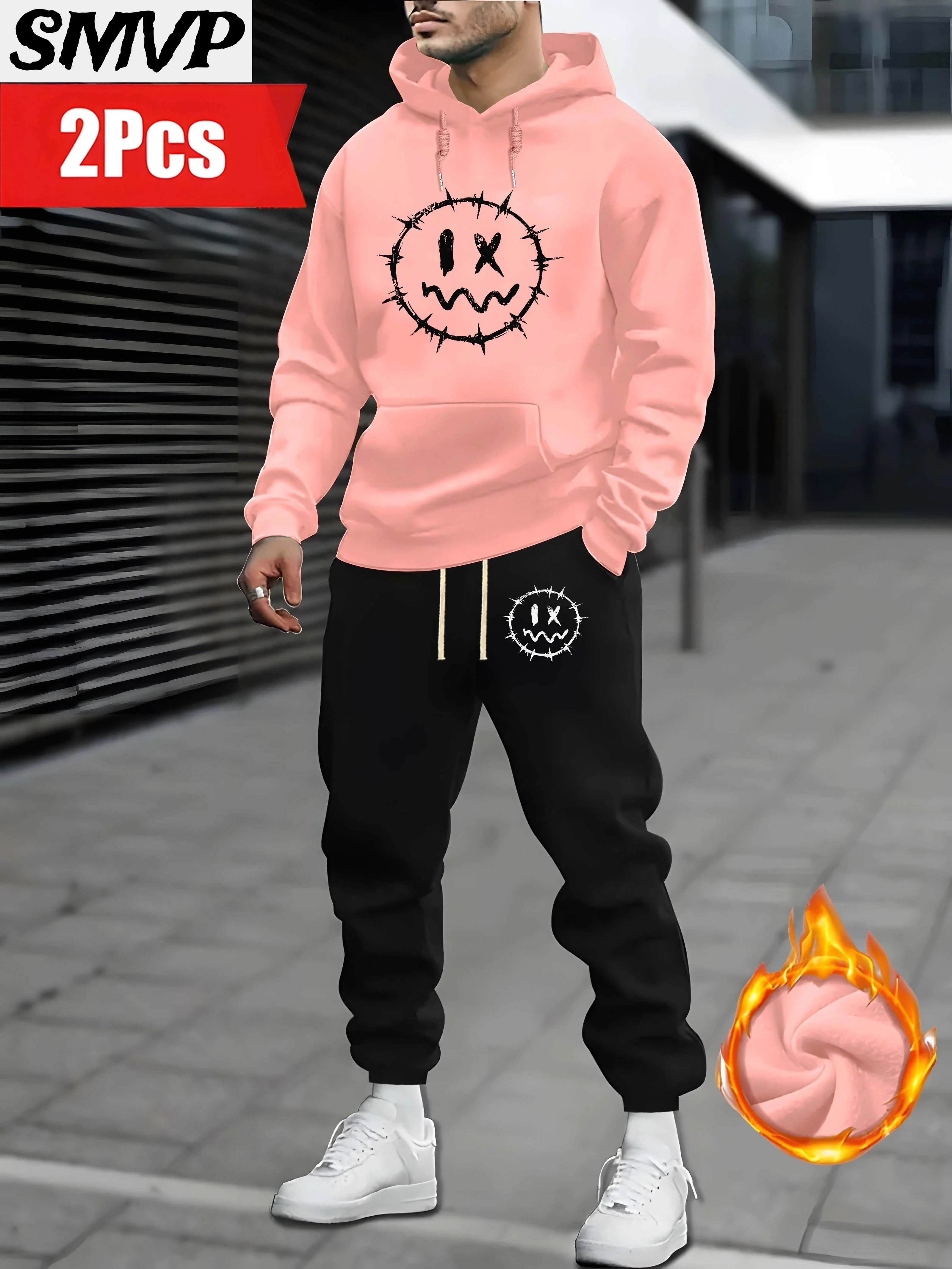 SMVP Семейный хлопковый комплект с капюшоном, розовый, черный, в рамке, смайлик, с принтом, комплект из двух предметов, одинаковая одежда для дома для родителей и детей
SMVP Семейный хлопковый комплект с капюшоном, розовый, черный, в рамке, смайлик, с принтом, комплект из двух предметов, одинаковая одежда для дома для родителей и детей