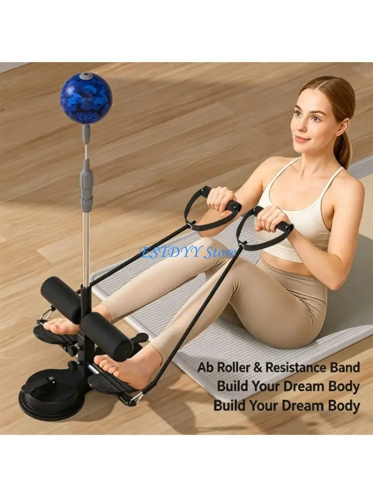 G6DE Indoor Exercise Stand with Boxing Ball, Height Change, Foot Plates and Suction Cup Base Support Frame
G6DE Indoor Exercise Stand with Boxing Ball, Height Change, Foot Plates and Suction Cup Base Support Frame