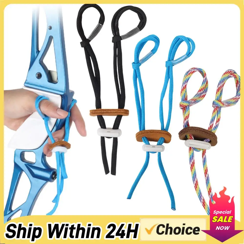 Archery Finger Sling Soft Archery Fingersling Comfortable Adjustable Archery Sling Elastic Archery Finger Sling for Recurve Bow
Archery Finger Sling Soft Archery Fingersling Comfortable Adjustable Archery Sling Elastic Archery Finger Sling for Recurve Bow
