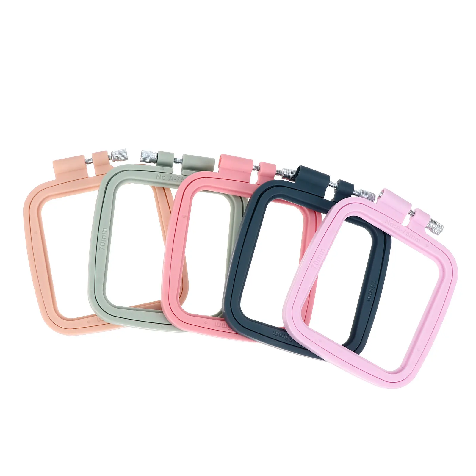 5Pcs Mini Square Plastic Embroidery Hoops Cross Stitch Needlework Tool Rings Supplies Sewing Craft Kits Accessories
5Pcs Mini Square Plastic Embroidery Hoops Cross Stitch Needlework Tool Rings Supplies Sewing Craft Kits Accessories