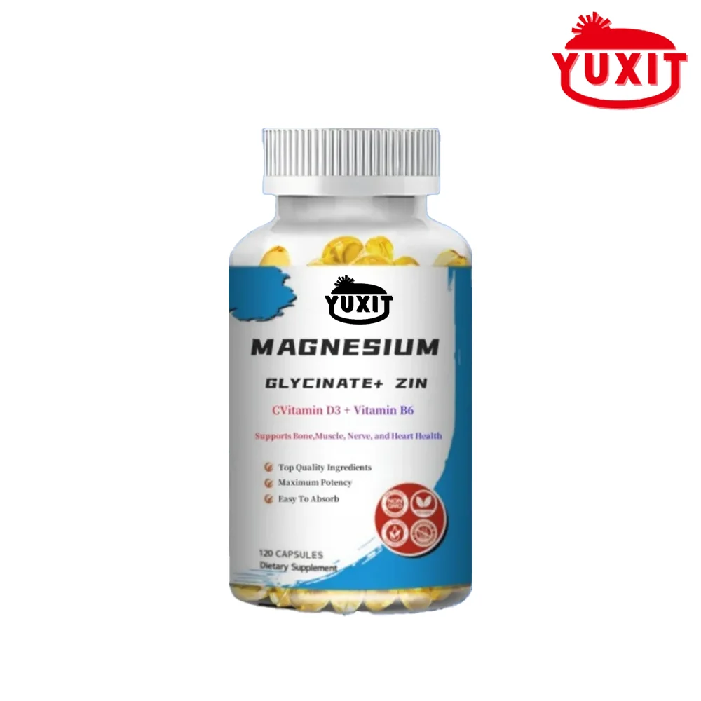 YUXIT High absorption magnesium glycine, 100% chelation, 500mg TRACCS, no buffering, non genetically modified, vegetarian
YUXIT High absorption magnesium glycine, 100% chelation, 500mg TRACCS, no buffering, non genetically modified, vegetarian