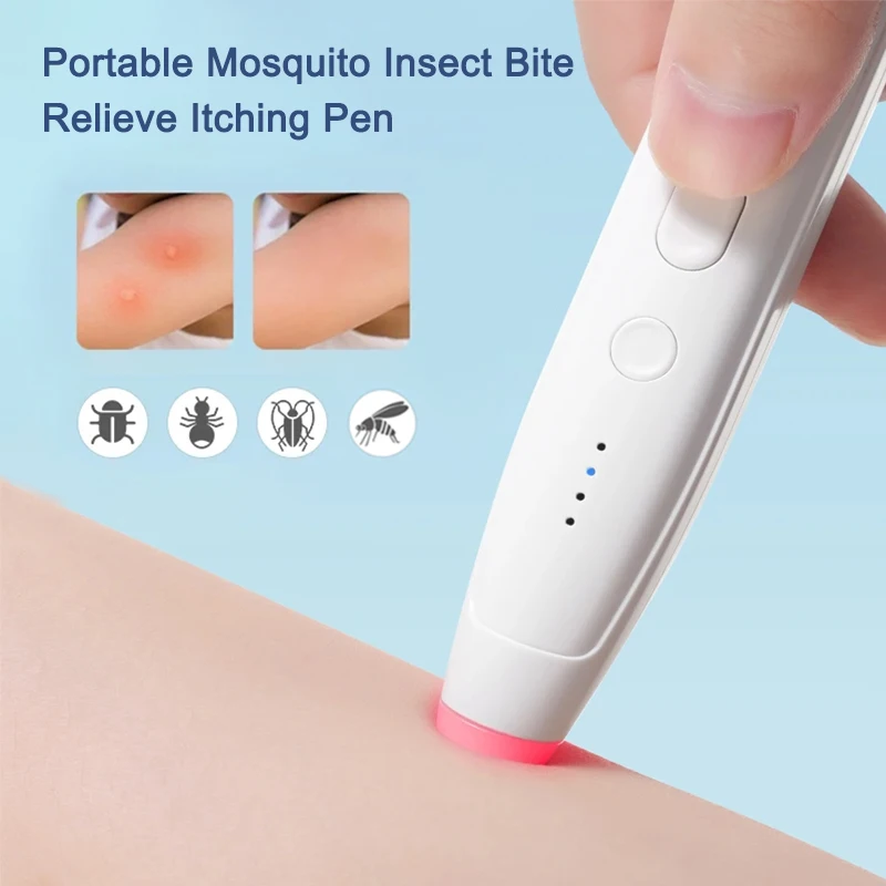 Rechargeable Portable Mosquito Insect Bite Relieve Itching Pen Chemical-Free Anti-Itch Natural Bug Bite Itch Pen for Adult Child
Rechargeable Portable Mosquito Insect Bite Relieve Itching Pen Chemical-Free Anti-Itch Natural Bug Bite Itch Pen for Adult Child