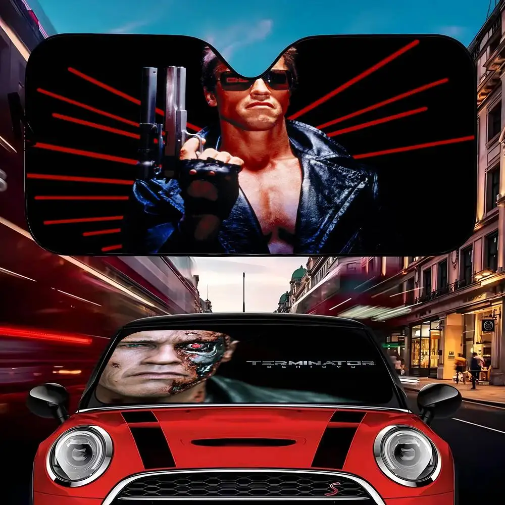 Classic Movie T-Terminator Car Windshield Sunshade Cover Foldable Automotive Sun Shade Visor Window Uv Cars Keep Car Cool
Classic Movie T-Terminator Car Windshield Sunshade Cover Foldable Automotive Sun Shade Visor Window Uv Cars Keep Car Cool