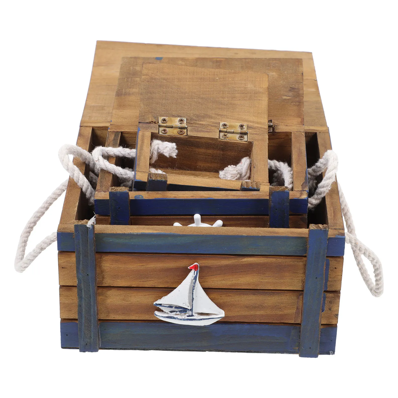 3 Pcs Wooden Jewelry Boxes Vintage Storage Containers for Home Hotel Party Mediterranean Decorative ganizers Jewelry Display
3 Pcs Wooden Jewelry Boxes Vintage Storage Containers for Home Hotel Party Mediterranean Decorative ganizers Jewelry Display