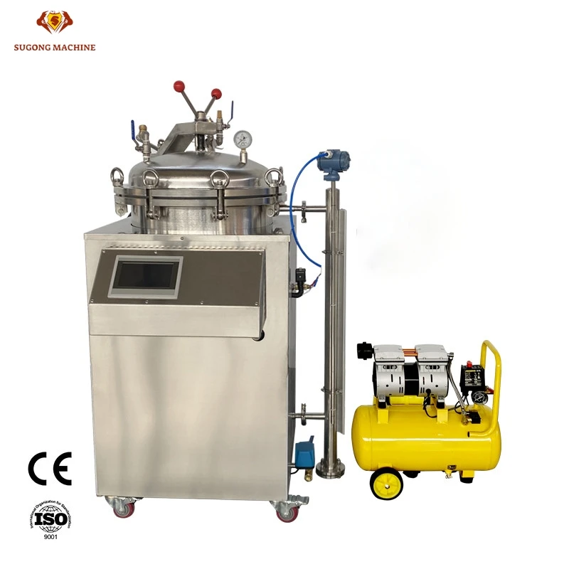 Steam Water Vertical Automatic Laboratory Autoclave Sterilization Device Oven Surgical Material Clinical Instrument Sterilizer
Steam Water Vertical Automatic Laboratory Autoclave Sterilization Device Oven Surgical Material Clinical Instrument Sterilizer