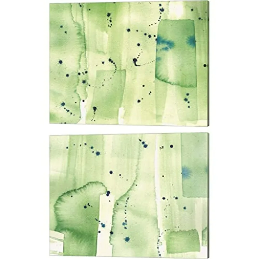 Abstract Green Watercolor 2 Piece Canvas Art Set 10 X 8 Inches Each Green Abstract Art for Living Room Decor
Abstract Green Watercolor 2 Piece Canvas Art Set 10 X 8 Inches Each Green Abstract Art for Living Room Decor
