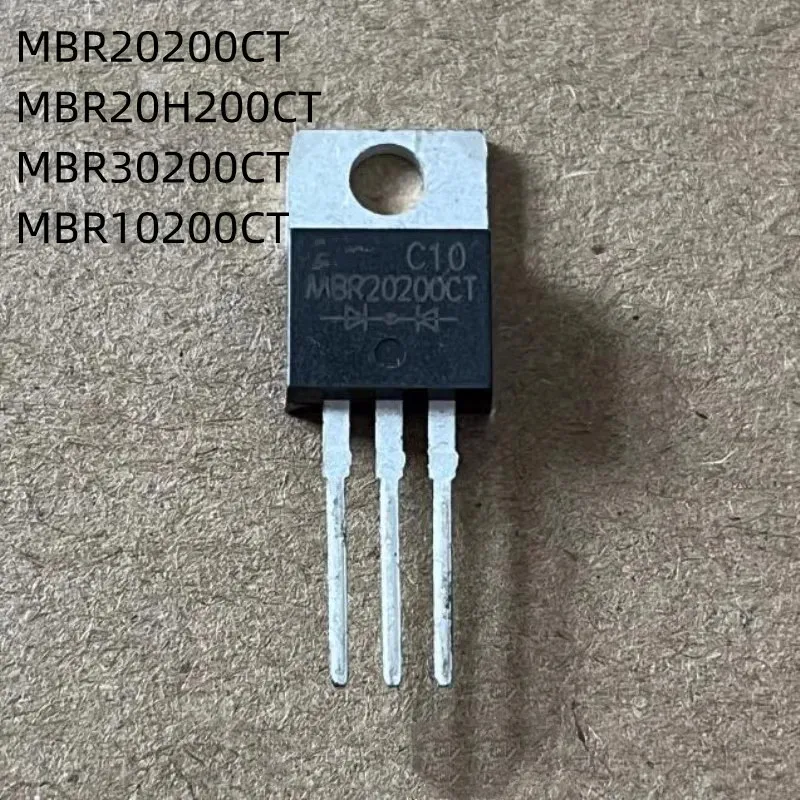 10Pcs/Lot MBR20200CT MBR30200CT MBR10200CT MBR20H200CT TO-220 New Schottky Diode
10Pcs/Lot MBR20200CT MBR30200CT MBR10200CT MBR20H200CT TO-220 New Schottky Diode