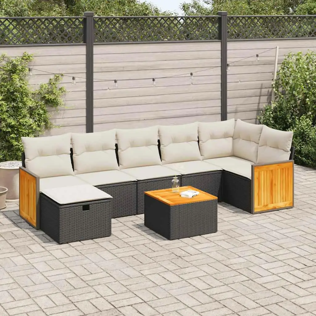 Large Black PE Rattan Garden Sofa Set Outdoor Patio Furniture Comfortable Seating Arrangement for Garden and Balcony
Large Black PE Rattan Garden Sofa Set Outdoor Patio Furniture Comfortable Seating Arrangement for Garden and Balcony