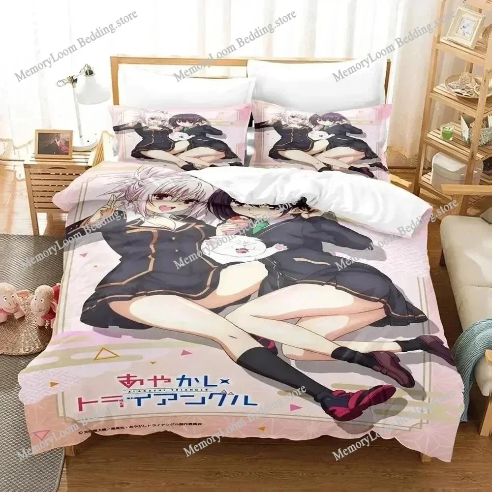 Ayakashi Triangle Premium Luxury Bedding Set Japan Cartoon Soft Duvet Cover Plush Comforter Bedspread Twin/Single Size Printed
Ayakashi Triangle Premium Luxury Bedding Set Japan Cartoon Soft Duvet Cover Plush Comforter Bedspread Twin/Single Size Printed