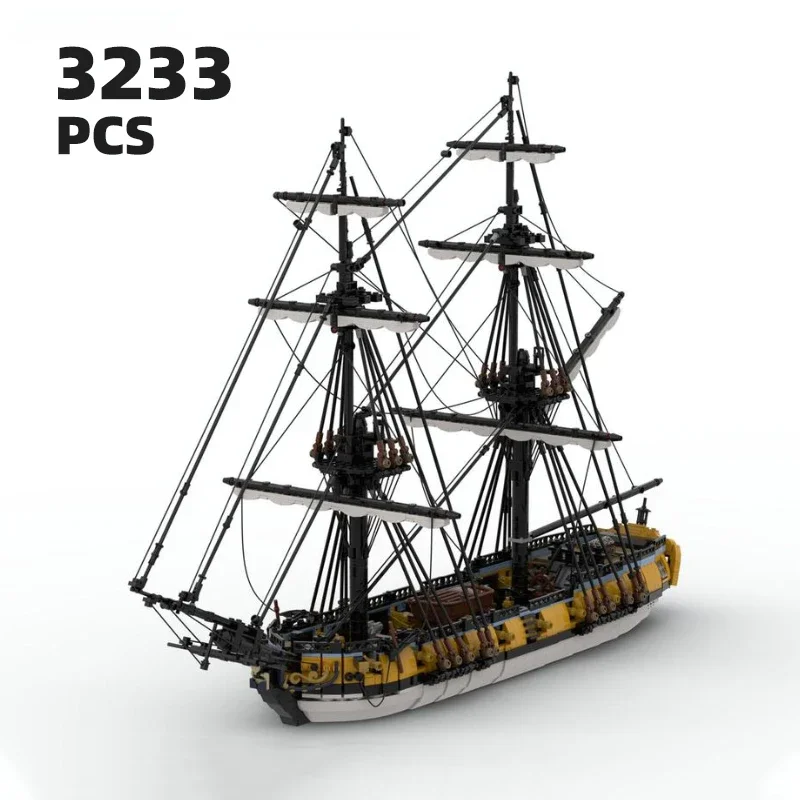 HMS Challenger MOC Набор кирпичей с паровым двигателем в Англии и Великобритании Модель военного корабля королевского военно-морского флота Комплект блоков для экспедиционных зданий в океане
HMS Challenger MOC Набор кирпичей с паровым двигателем в Англии и Великобритании Модель военного корабля королевского военно-морского флота Комплект блоков для экспедиционных зданий в океане