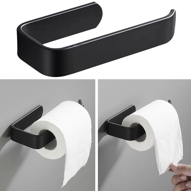Self-adhesive Toilet Paper Holde Towel Rack Wall Mounted Bathroom Items Hanger Kitchen Roll Holder Without Punching Holder Hooks
Self-adhesive Toilet Paper Holde Towel Rack Wall Mounted Bathroom Items Hanger Kitchen Roll Holder Without Punching Holder Hooks