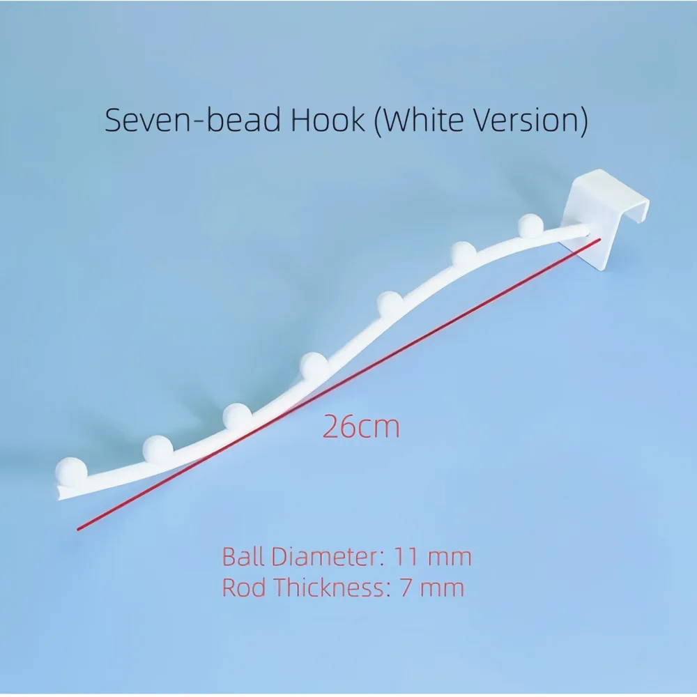 26cm Two-tone Display Hooks & Hangers Retail Display Accessories for Clothing Bags and Various Small Merchandise
26cm Two-tone Display Hooks & Hangers Retail Display Accessories for Clothing Bags and Various Small Merchandise