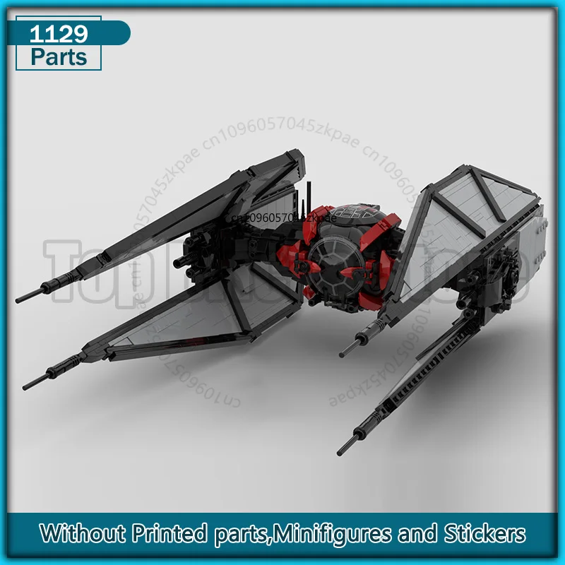 TIE Whisper MOC Building Blocks TIE/wi Spacefighter DIY Assembly Technology Bricks Collection Display Toys Xmas Gifts 1129PCS
TIE Whisper MOC Building Blocks TIE/wi Spacefighter DIY Assembly Technology Bricks Collection Display Toys Xmas Gifts 1129PCS