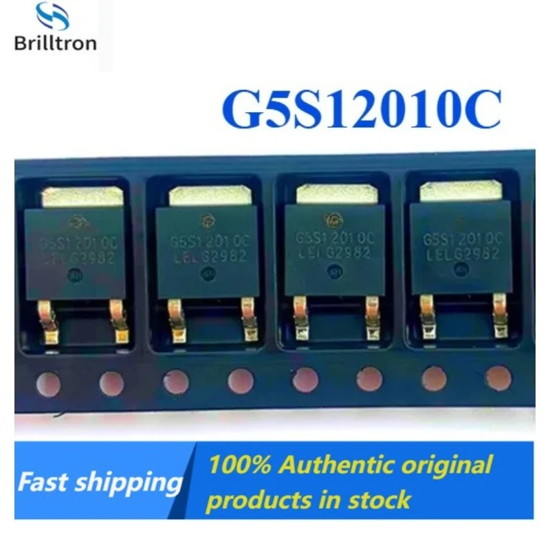 10/30PCS Original NEW G5S12010C TO252 10A 1200V Original Automotive Surface Mount Diodes in Stock, Fast Shipping.
10/30PCS Original NEW G5S12010C TO252 10A 1200V Original Automotive Surface Mount Diodes in Stock, Fast Shipping.