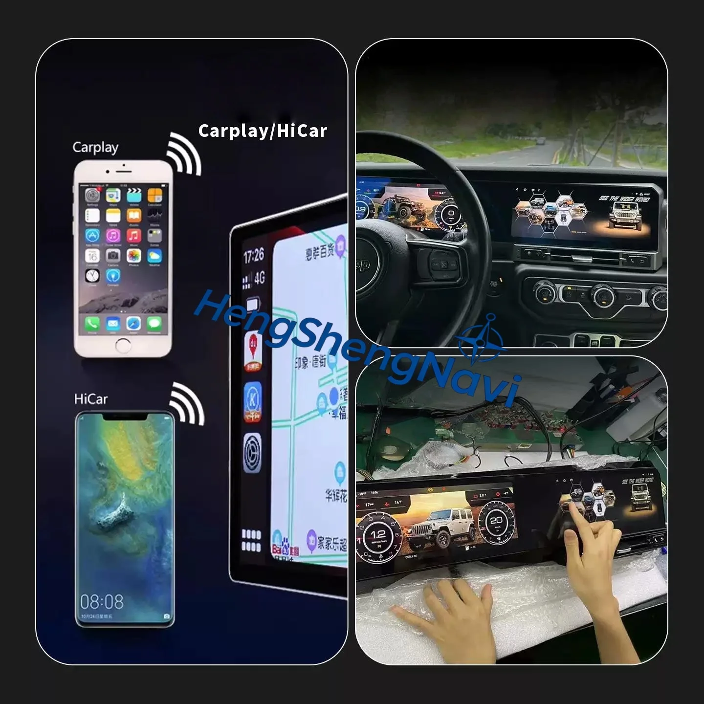 Android 14 Auto Car Radio for Jeep Wrangler JL 2018 2019 2020 2021 2022 2023 Gladiator Dual Screen Digital Dash CarPlay Headuni
Android 14 Auto Car Radio for Jeep Wrangler JL 2018 2019 2020 2021 2022 2023 Gladiator Dual Screen Digital Dash CarPlay Headuni