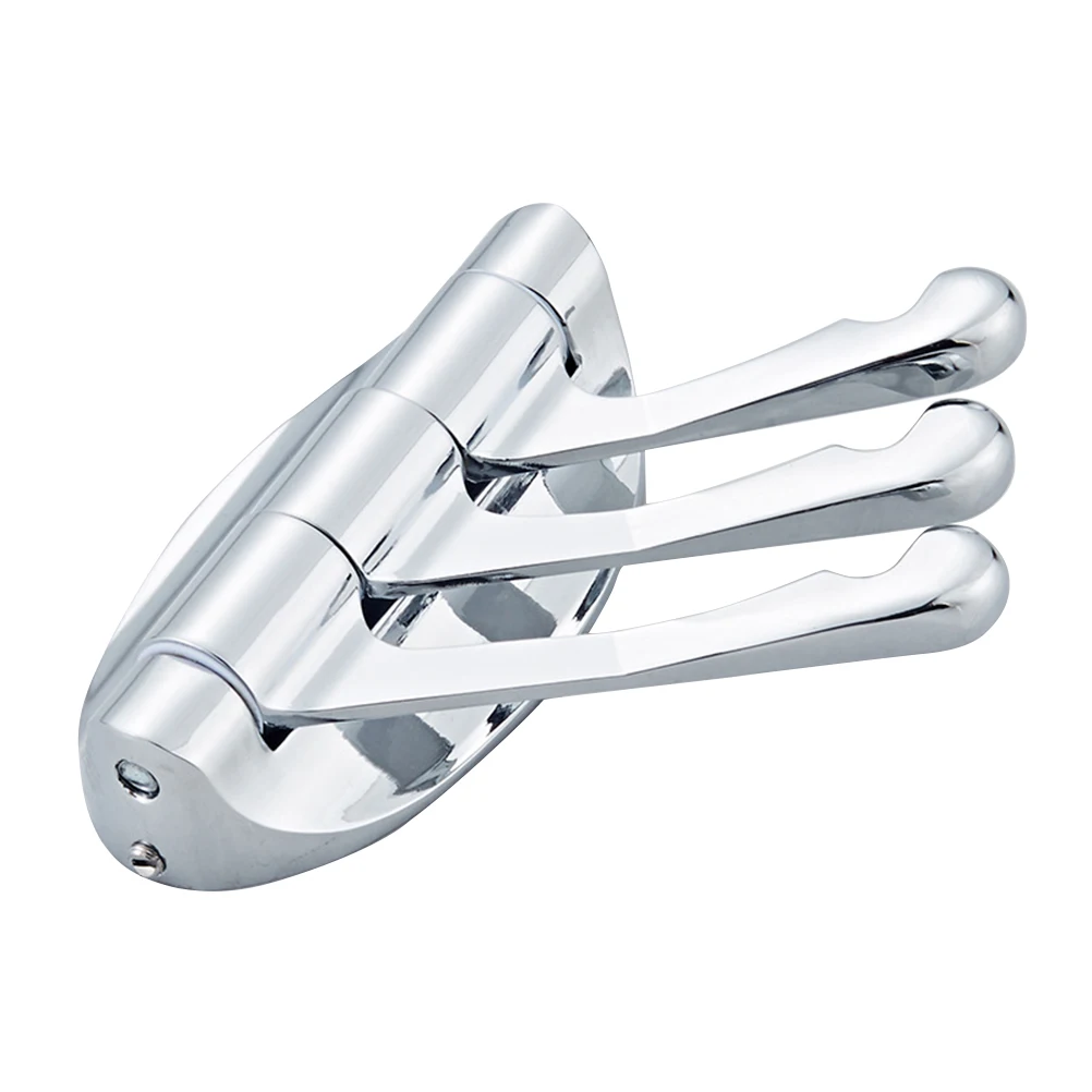 Rotating Coat Hook Triple Swivel Clothes Hanging Rack Folding Wall Mounted Heavy Duty Corrosion Resistant Swing Arm Hook Three
Rotating Coat Hook Triple Swivel Clothes Hanging Rack Folding Wall Mounted Heavy Duty Corrosion Resistant Swing Arm Hook Three
