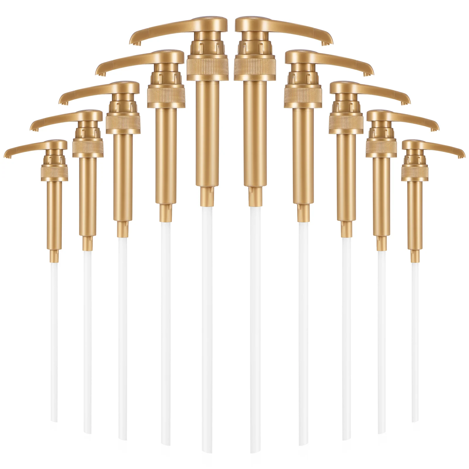 10 Pcs Yellow 28 410 Pump Heads Bottle Pump Replacement PP Material Long Tube Detachable Design For Syrup Shampoo Lotion
10 Pcs Yellow 28 410 Pump Heads Bottle Pump Replacement PP Material Long Tube Detachable Design For Syrup Shampoo Lotion