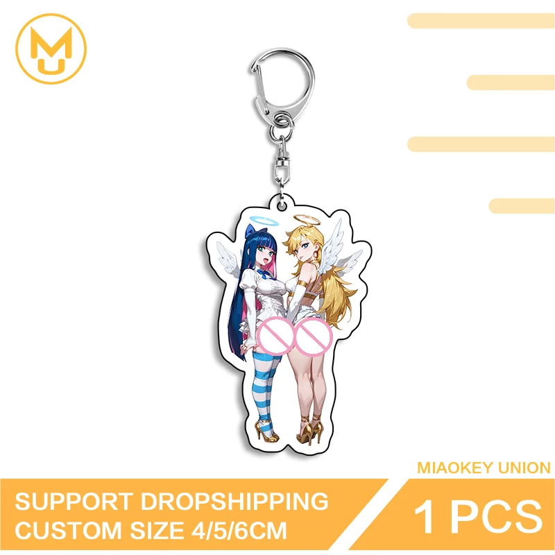 Panty Stocking Fashionable Double Sided Acrylic Keyring Amusing Functional Enchanting Eye Catching Key Ring Gift For Friends
Panty Stocking Fashionable Double Sided Acrylic Keyring Amusing Functional Enchanting Eye Catching Key Ring Gift For Friends