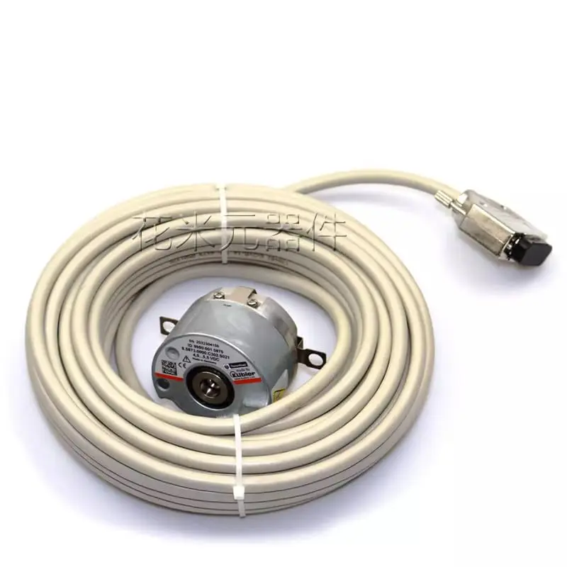 Kubler Model 99500010875 Encoder for Modern for Elevator for Hotel Use Part Number 8.5873.0000.C302.S021
Kubler Model 99500010875 Encoder for Modern for Elevator for Hotel Use Part Number 8.5873.0000.C302.S021