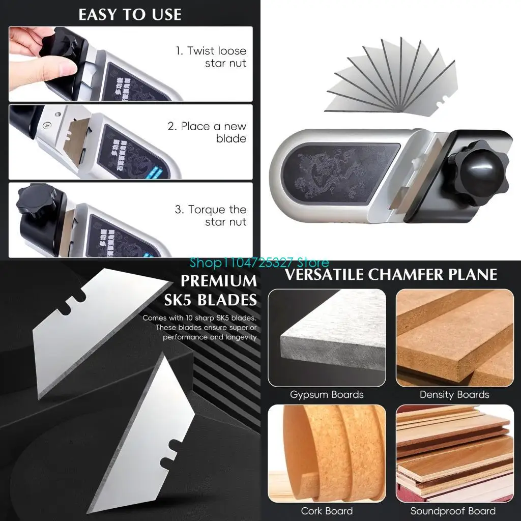 D8KF Manual Gypsum Board Edger Tool with 10 Sharpened Blade For Carpentry Application
D8KF Manual Gypsum Board Edger Tool with 10 Sharpened Blade For Carpentry Application