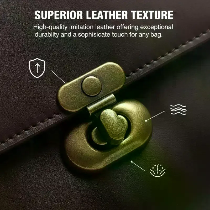 DIY Crochet Handbag Sew On Snap Closure Leather Snap Bag Buckle Purse Closure Fasteners Handbags Button Shoulder Bag Accessories
DIY Crochet Handbag Sew On Snap Closure Leather Snap Bag Buckle Purse Closure Fasteners Handbags Button Shoulder Bag Accessories