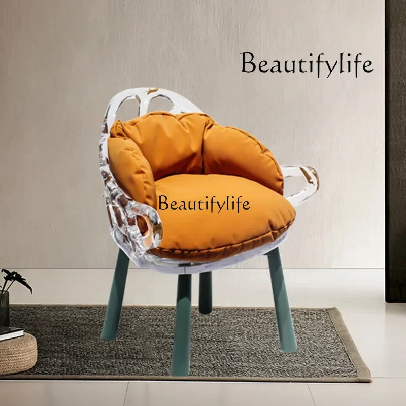 yj19 Modern simple resin transparent chair new home living room pink suspended dining chair French furniture
yj19 Modern simple resin transparent chair new home living room pink suspended dining chair French furniture