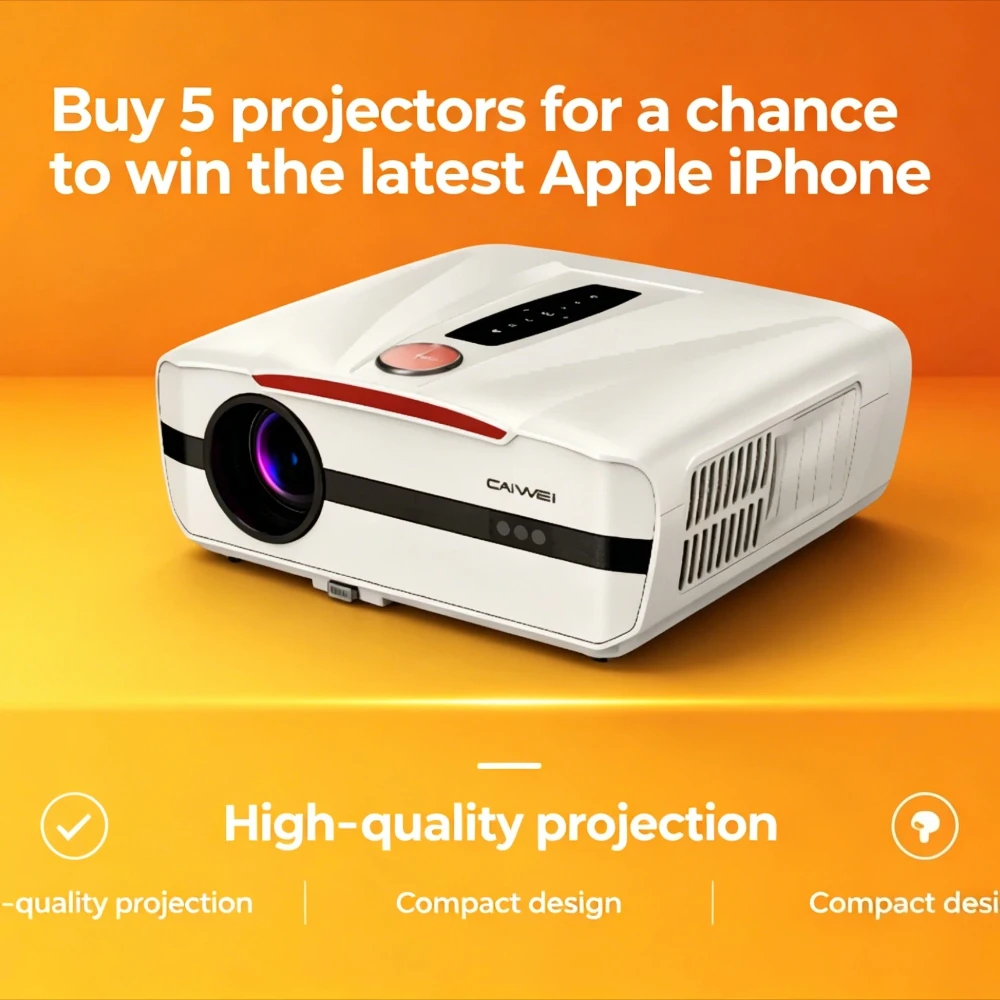 Native Full HD 1080P 4K UHD Projector 3800ANSI Lumens Dolby Audio Home Theater Smart TV WiFi Auto Focus Beam Projector with MEMC
Native Full HD 1080P 4K UHD Projector 3800ANSI Lumens Dolby Audio Home Theater Smart TV WiFi Auto Focus Beam Projector with MEMC